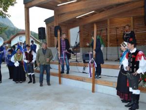 Utrinki otvoritve Trga olimpijcev Mojstrana 7